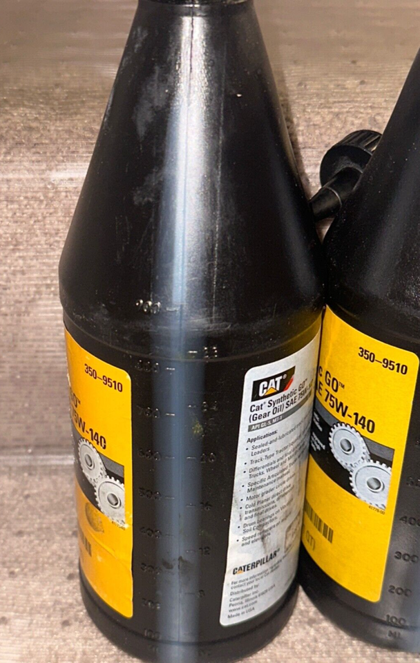Lot of TWOCAT Synthetic GO (GEAR OIL) SAE 75W140 (3509510), 1QT ea