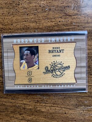 2001-02 Kobe Bryant Upper Deck Inspirations Hardwood Imagery #KB