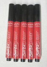 5 tube lot NYX SUPER CLIQUEY MATTE LIPSTICK SCLS02 OH SO PRETTY sealed