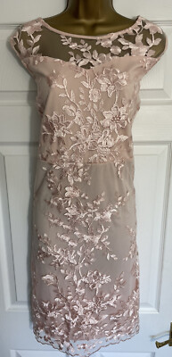 NIGHTINGALES SIZE 16 PINK FLORAL LACE DRESS AND BOLERO MOTHER OF THE BRIDE | eBay UK NIGHTINGALES SIZE 16 PINK FLORAL LACE DRESS AND BOLERO MOTHER OF THE BRIDE | eBay UK