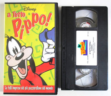 MovieFair A TUTTO PIPPO (2000),VHS WALT DISNEY,ANIMAZIONE,CARTONI,VIDEOCASSETTA
