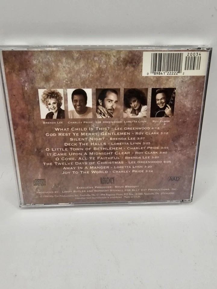 Christmas with the Legends of Country | Various Artists | USED CD | - Imagem 2 de 2