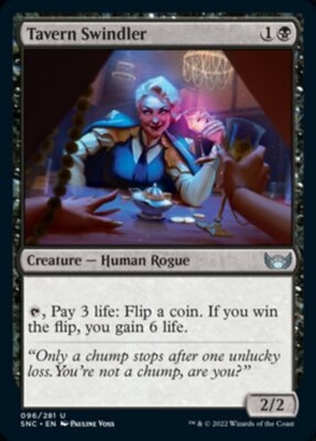 *FOIL* Tavern Swindler - Streets Of New Capenna (U) - MTG