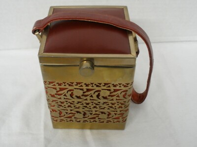 vintage brass purse