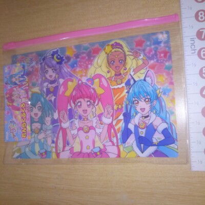 A70414 Star Twinkle Pretty Cure PreCure Flat pouch Slider case