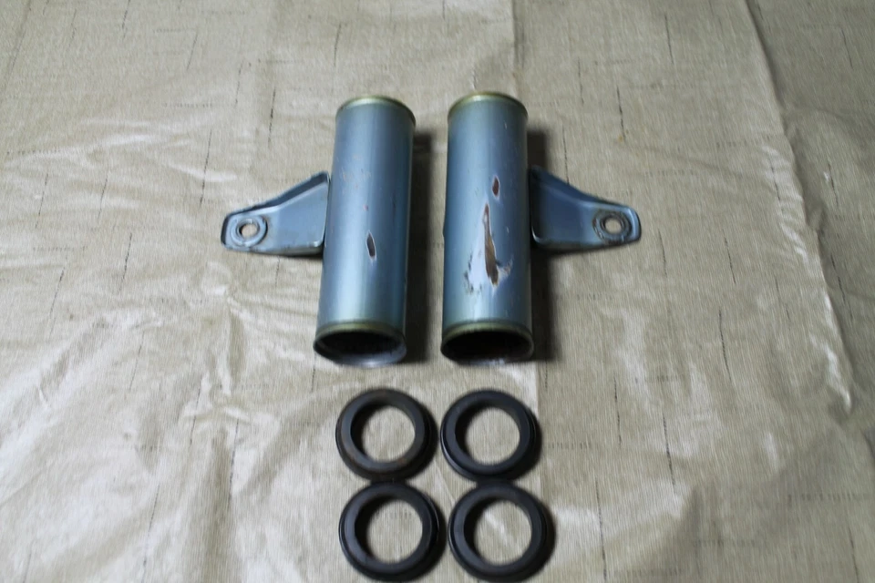 Par de faros horquilla oreja Moto Guzzi V50 II 1980 Foto 2 de 4