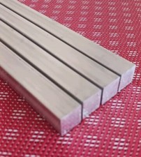 4 pc 1/4" X 1/4" X 12" aluminum 6061 solid plate flat bar stock sheet .250