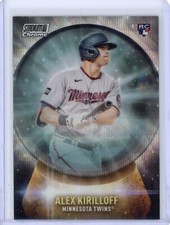 2021 Topps Stadium Club Chrome Alex Kirilloff Rookie Crystal Ball Wave Refractor