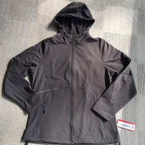 new balance soft shell hooded jacket
