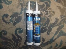 Lot of 2 DAP 9.0 fl oz AMP Window  Door WHITE Sealant 75345