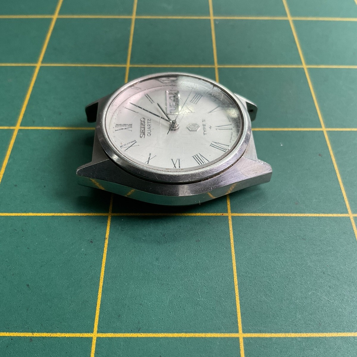 マ*ル様 A7870 SEIKO TYPEⅡ 4623-8020 メンズ腕時計 Vintage SEIKO QUARTZ TYPE II 4623-8020 ROMAN DIAL MENS WATCH