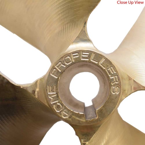 Acme Boat Inboard Nibral Propeller 817 | Malibu LH 13.5 x 17.5 P - Picture 4 of 4
