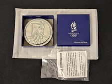 Médaille De Participation Au Jeux Olympiques d'Albertville 1992 Complet