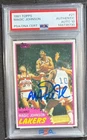 1981 Topps Basketball Magic Johnson Autographed 2nd Year Card PSA 10 Auto!!!!!