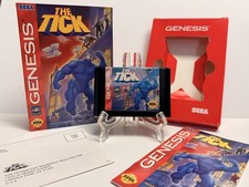 The Tick (Sega Genesis, 1994) Authentic CIB w/ Reg Card - Cleaned & Tested