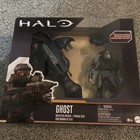 HALO GHOST VEHICLE WITH 6 INCHES TALL ELITE OFFICER MISB