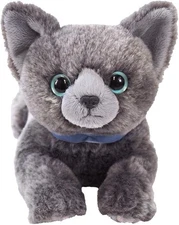 Sun Lemon Knee Cat S Russian Blue Plush Toy