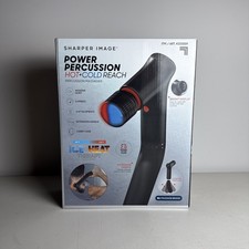 Sharper Image Power Percussion Hot  Cold Reach Percussion Massager. Open Box