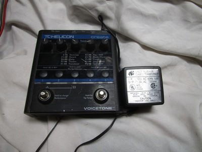 TC Helicon Voicetone Create Vocal Reverb Delay Multi Effects Pedal