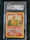 1999 Pokemon Base Set Charmander 46/102 Common CGC 7 Near Mint Vintage WOTC Slab
