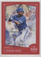 2018 Panini Diamond Kings SP Red Frame Richard Urena #127 fm0
