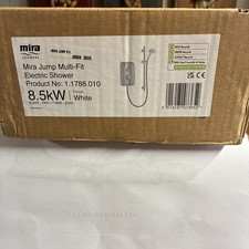 Mira Jump Electric Shower 8.5kW White Chrome
