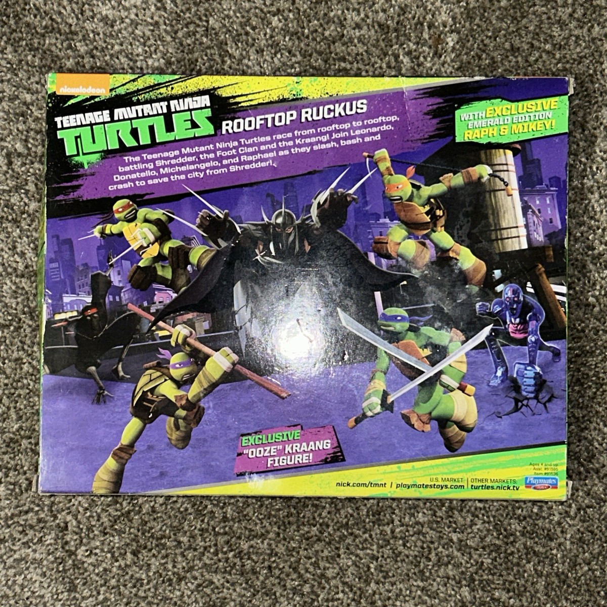 2017 Playmates Teenage Mutant Ninja Turtles Rooftop Ruckus Battle