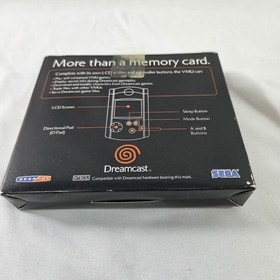 Sega Dreamcast VMU Visual Memory Unit NEW Smoke Green OEM HKT-7000 SEALED NIB
