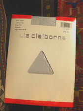 Vintage Liz Claiborne Panty Hose 1990 SILKY SHEER PLATINUM EXTRA TALL BRAND NEW