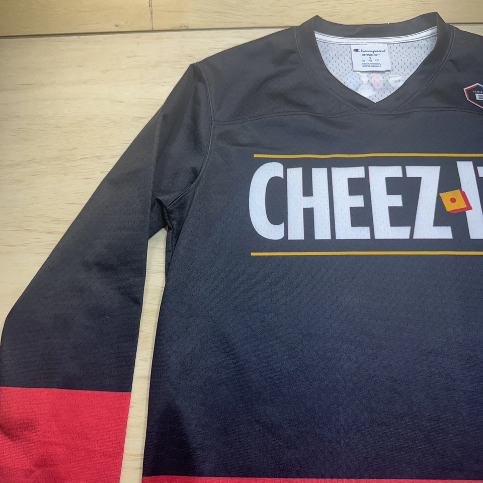 Champion Cheez It E Series Hockey Jersey Ultrafuse Size Small  E Sports Arena - Image 3 of 4