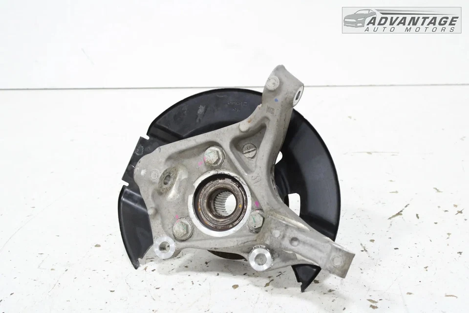 GMC TERRAIN 2018-2024 delantero izquierdo lado del conductor husillo nudillo rueda buje OEM Foto 3 de 4