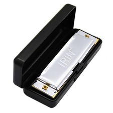 10 Hole 20 Tone KeyC Harmonica Mouth Organ with Black Storage Box for Music Gift