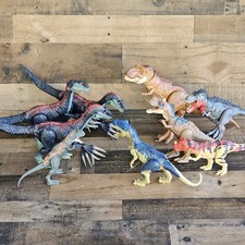 Jurassic Park World Dinosaur Lot Of 9