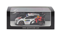 Spark Modellauto 1:43 Toyota Yaris Gr Rally2 Monte Carlo 2025