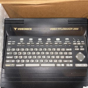 Videonics Titlemaker 3000 | eBay