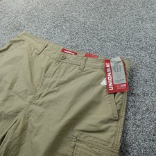 NEW Unionbay Shorts Mens 40 Beige Brown Utility Cargo Military Army Skate Y2K