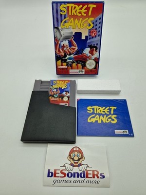 Street Gangs - Nintendo NES - PAL B - OVP - Anleitung - FRA