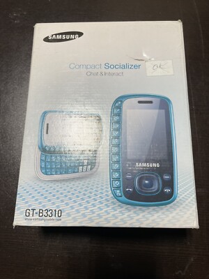 Samsung Compact Socializer GT-B3310 - Blue (DEFECTIVE)