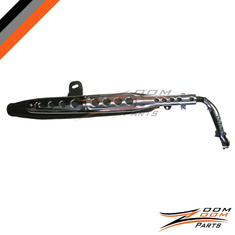 HONDA CT 70 CT 70 TUBO DE ESCAPE CARBURADOR 1969 - 1976 - Imagem 2 de 3