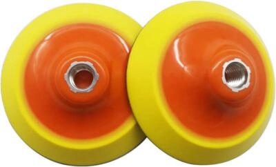 5 Inch Rotary Flexible Backing Plate Hookandloop Face 5/8 Thread Pu Soft Backin