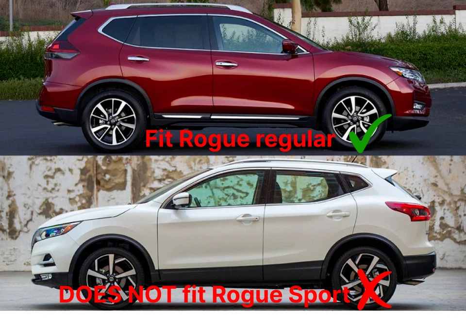 Luz de señal de freno LED lateral pilar ventana trasera para Nissan Rogue 2014-20 Foto 2 de 4