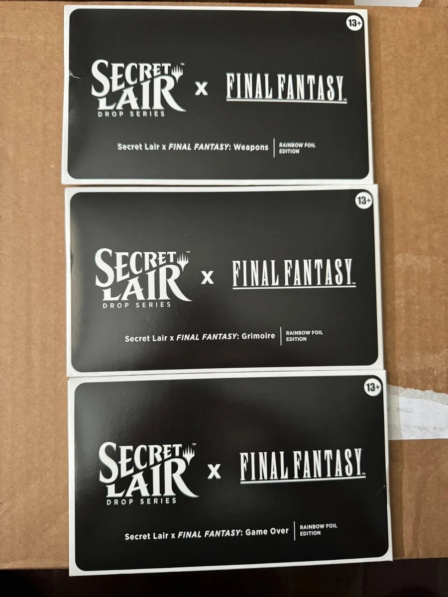 【MTG】シークレットレイヤー x FINAL FANTASY:Weapons Amazon.com: Magic the Gathering Secret Lair x Final Fantasy