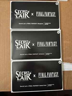 Secret Lair Final Fantasy Weapons FOIL 版 Secret Lair x FINAL FANTASY: Weapons EN Foil Edition