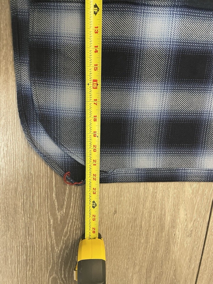 IHSH 277 9oz XXL Indigo Flannel Shirt Iron Heart eBay