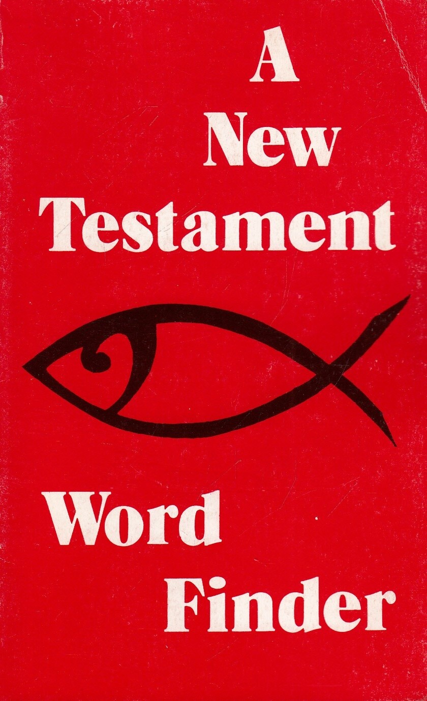 New Testament Word Finder - Imprint unknown - Acceptable - Paperback