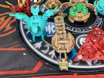 Bakugan Battle Brawler Lot of 14 Subterra Gorem Jaakor Centipoid