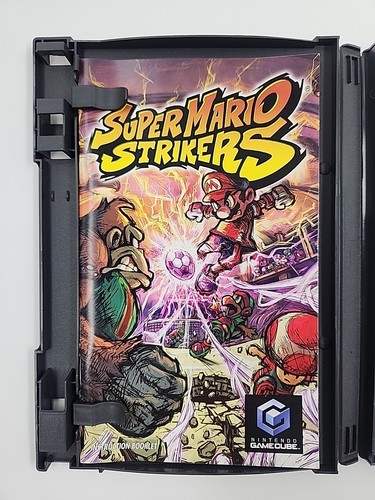 Super Mario Strikers Nintendo GameCube Complete CIB + Inserts - Picture 4 of 7
