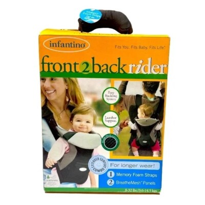 CLEARANCE SALE*** Infantino front back rider baby carrier 8-32