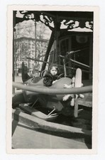 PHOTO SNAPSHOT, Manège ancien forain avion aéroplane hélice