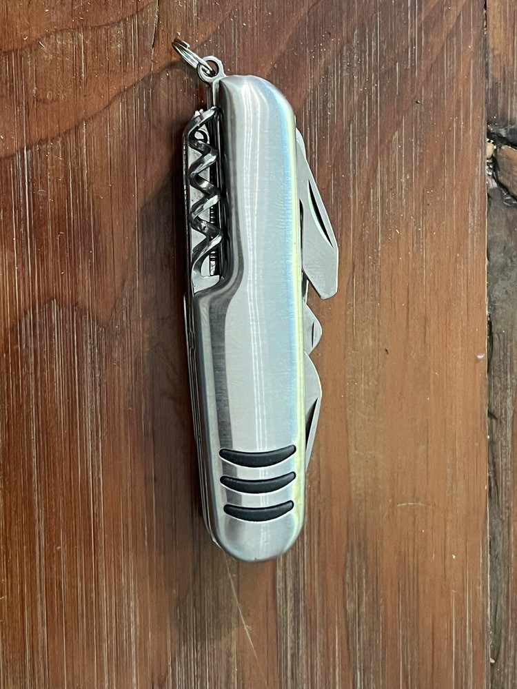 10-in-1 Stainless Steel Multi-Tool Pocket Knife for Camping & Outdoors
